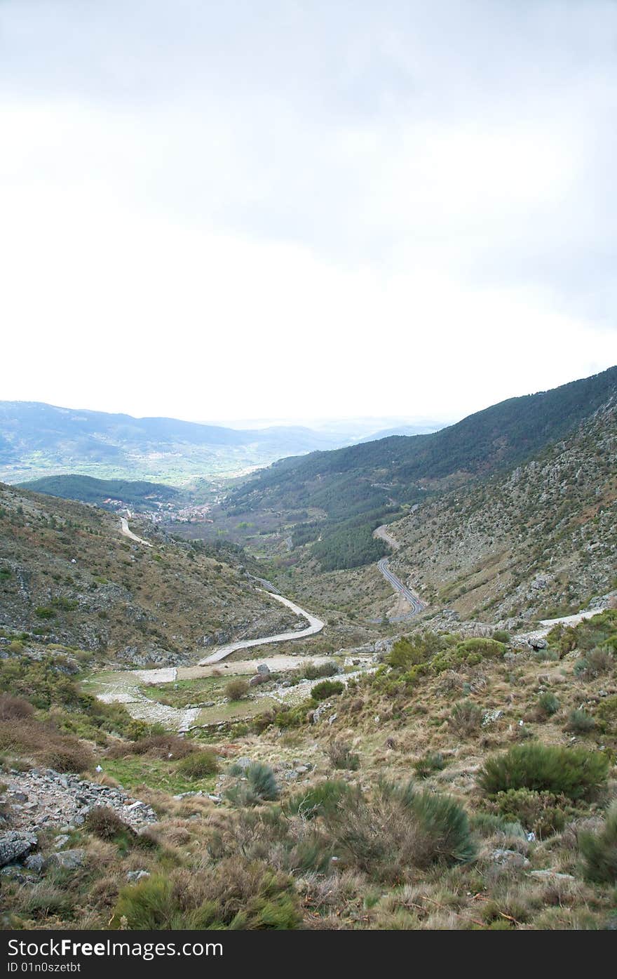 Tietar valley view