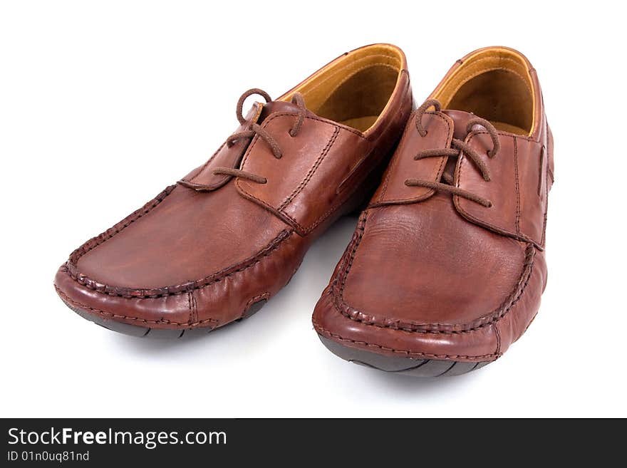 Brown shoes