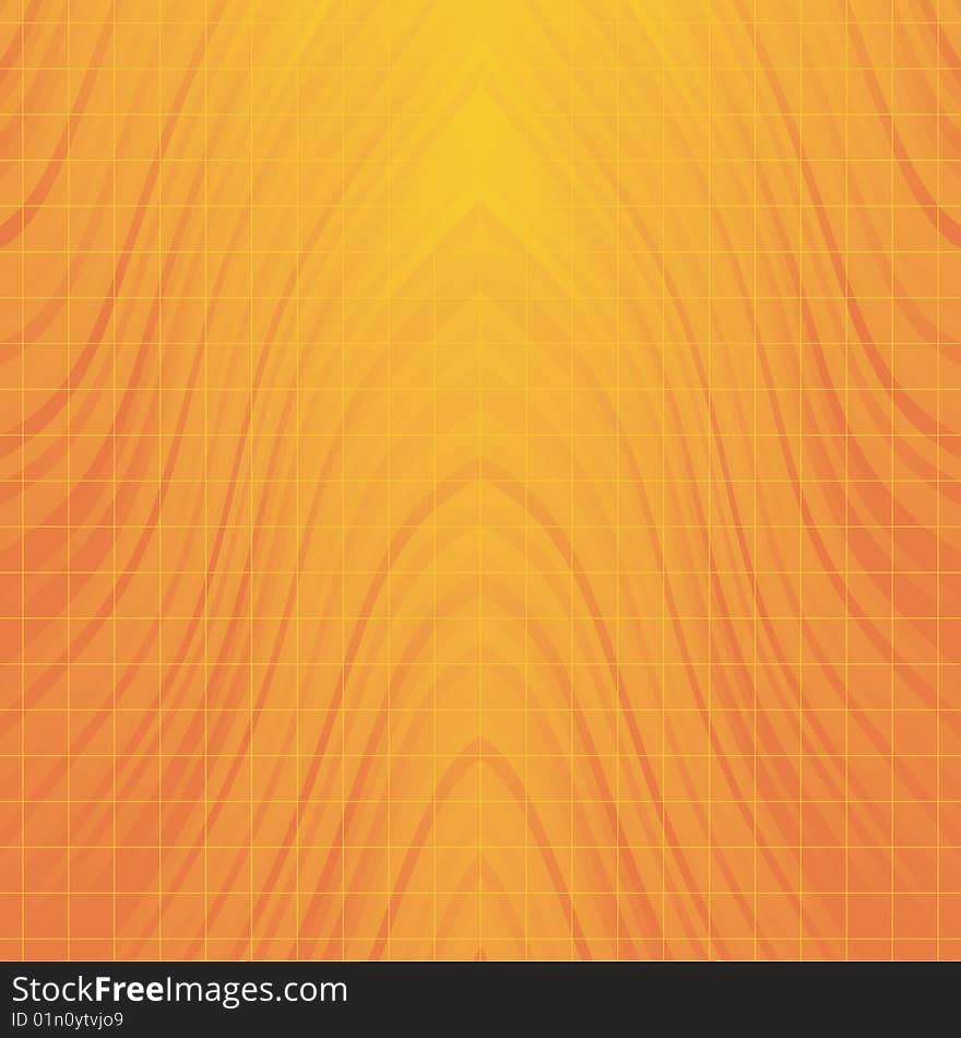 Abstract Orange Light Background - Tileable