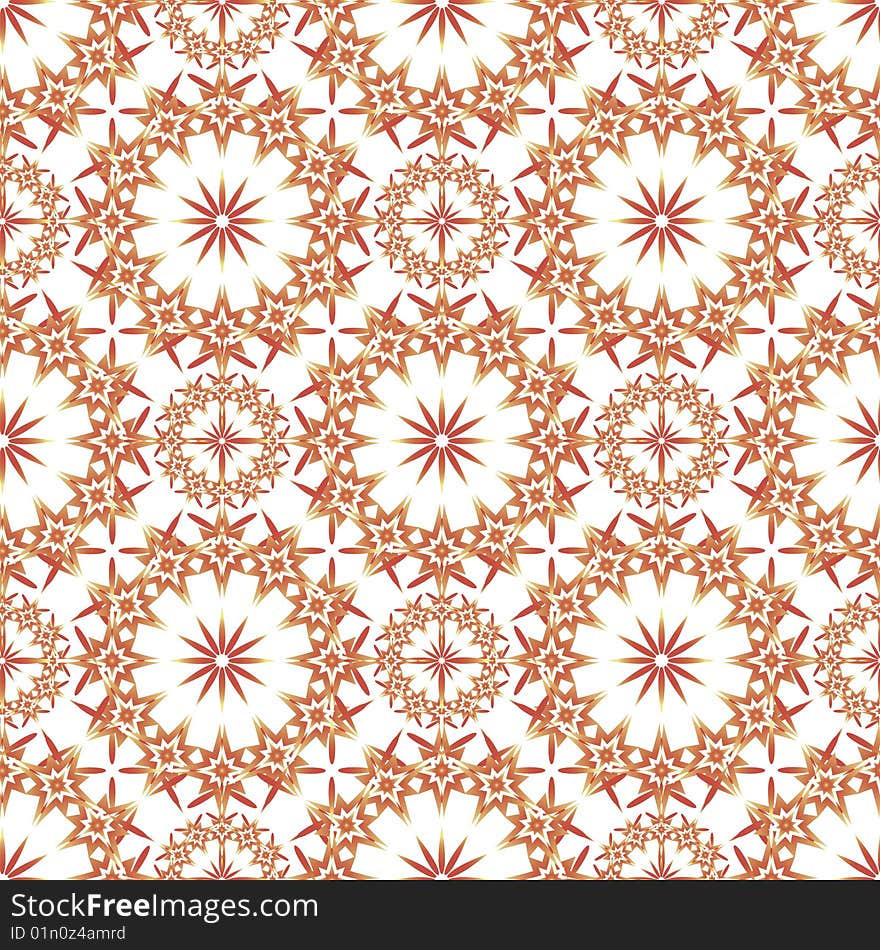 Fire flower pattern