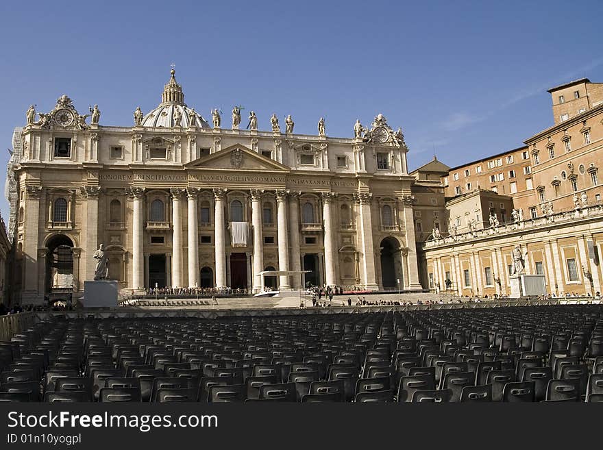 St Peter`s basilica Rome Italy