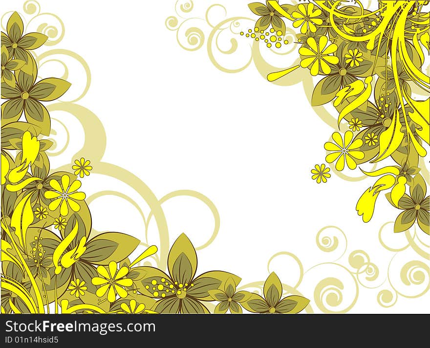 Floral Abstract Background