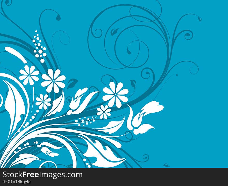 Floral Abstract Background