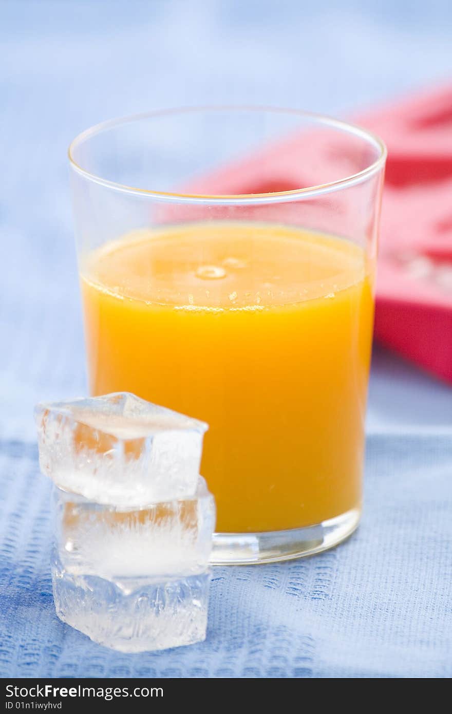 Natural fresh and delicious orange juice