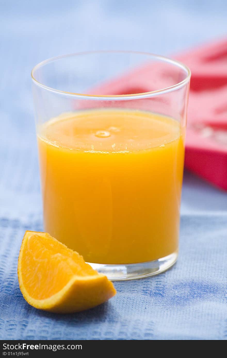 Natural Fresh And Delicious Orange Juice