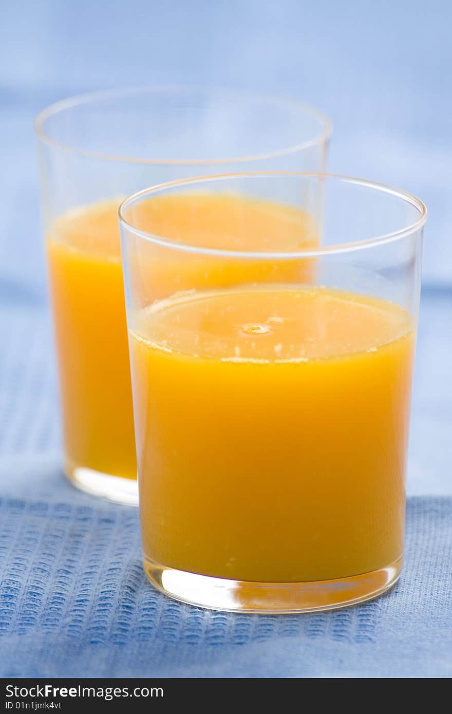 Natural fresh and delicious orange juice