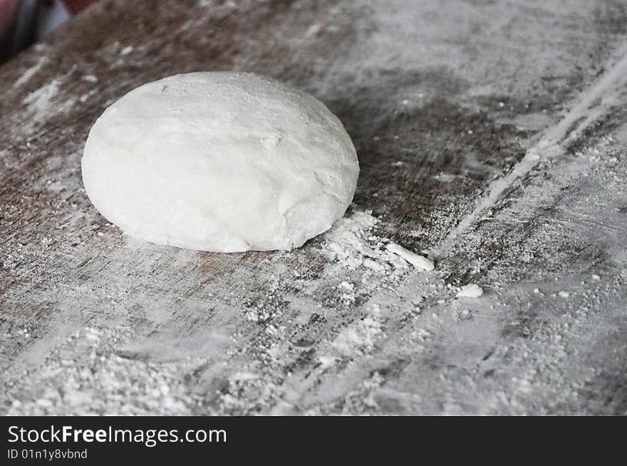 Flour Cake Raw Limp