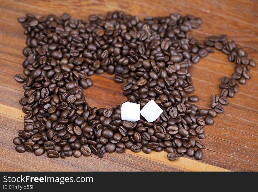 Grains Of Coffee