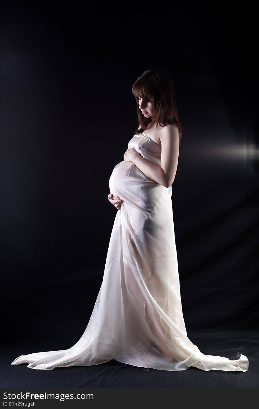 Lovely expectant mother 40 weeks