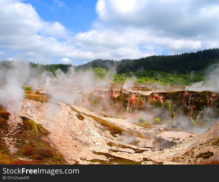 Hell s Gate, New Zealand