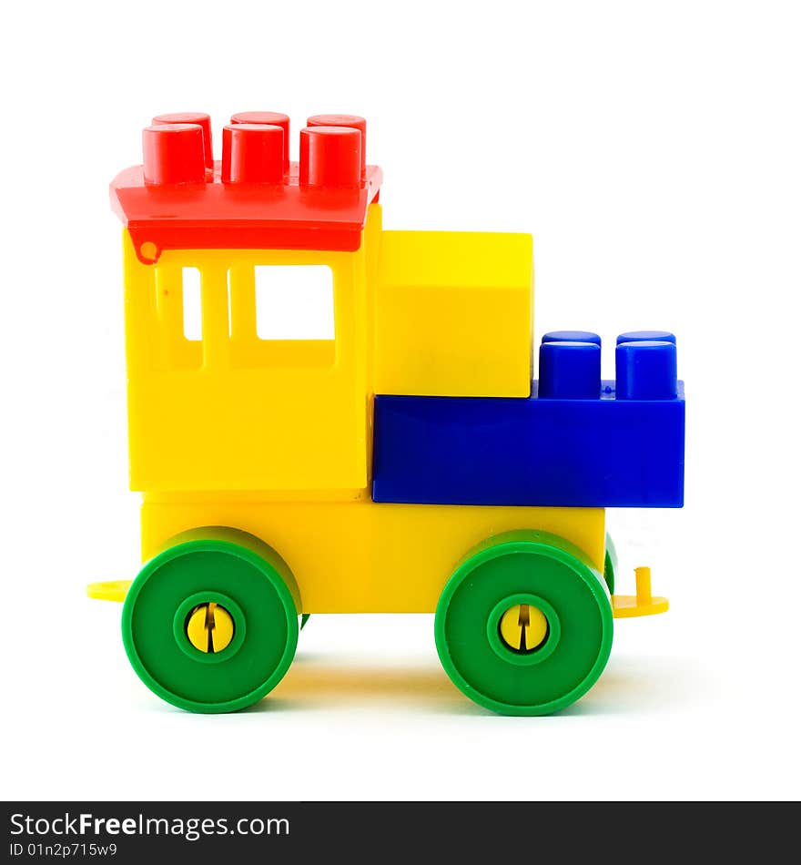 Plastic toy carriage