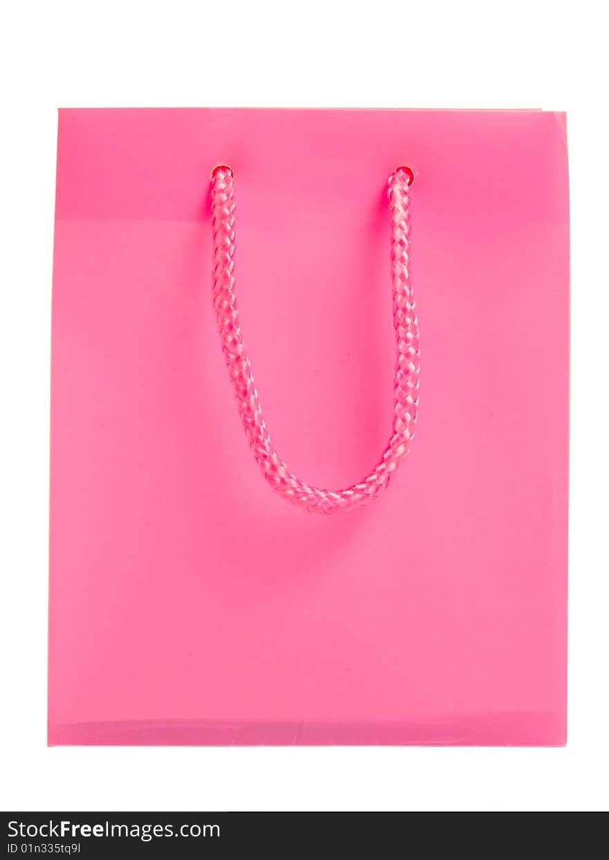 Pink Shopping Bag