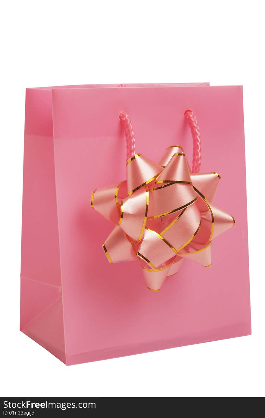 Pink Shopping Bag