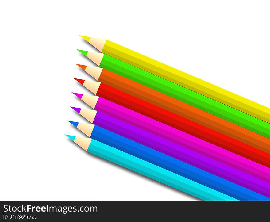 Colorful pencils