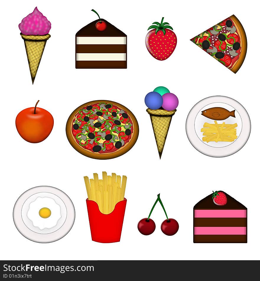 Food icons