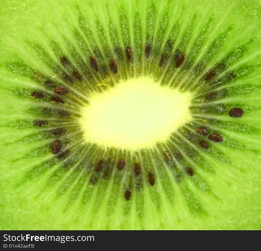 Fresh Kiwi in the kitchen