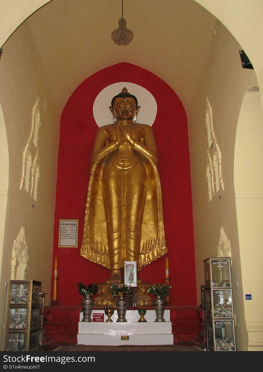 BUDDHA statue in upper Myanmar. BUDDHA statue in upper Myanmar.