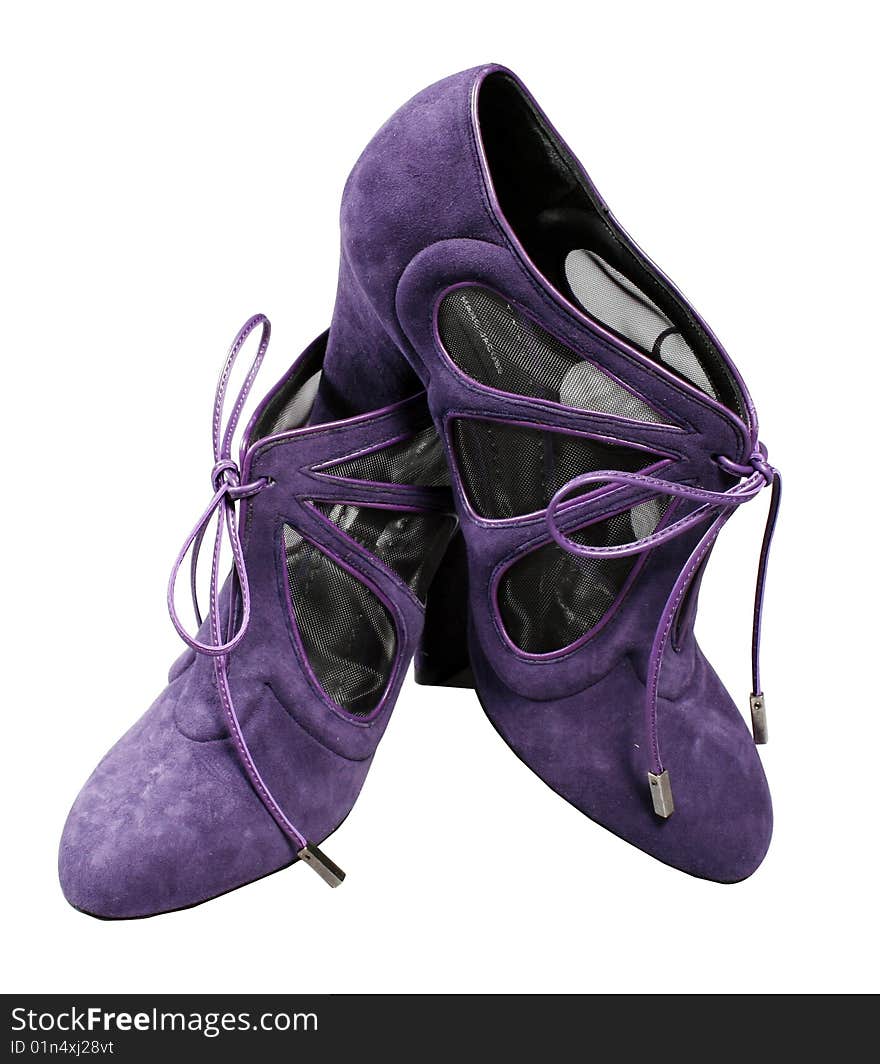 Purple Female Shoes