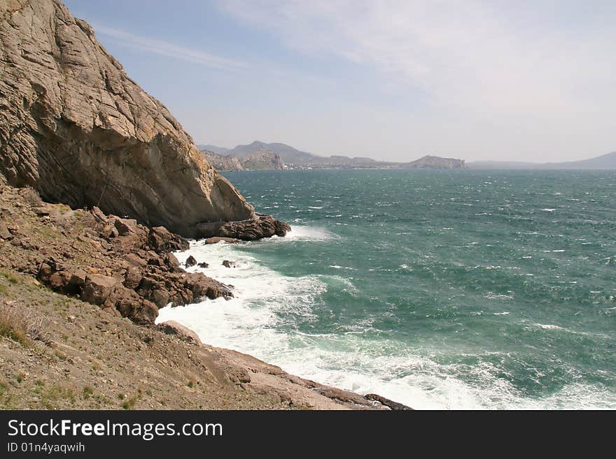 Crimea. Sudak. Noviy Svet.Shaljapinsky track