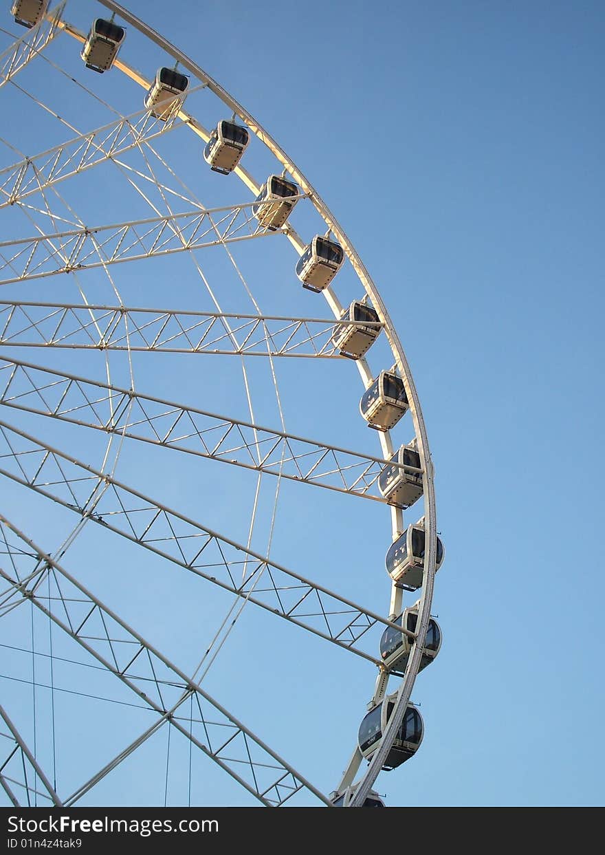 A View of a Large Big Wheel.