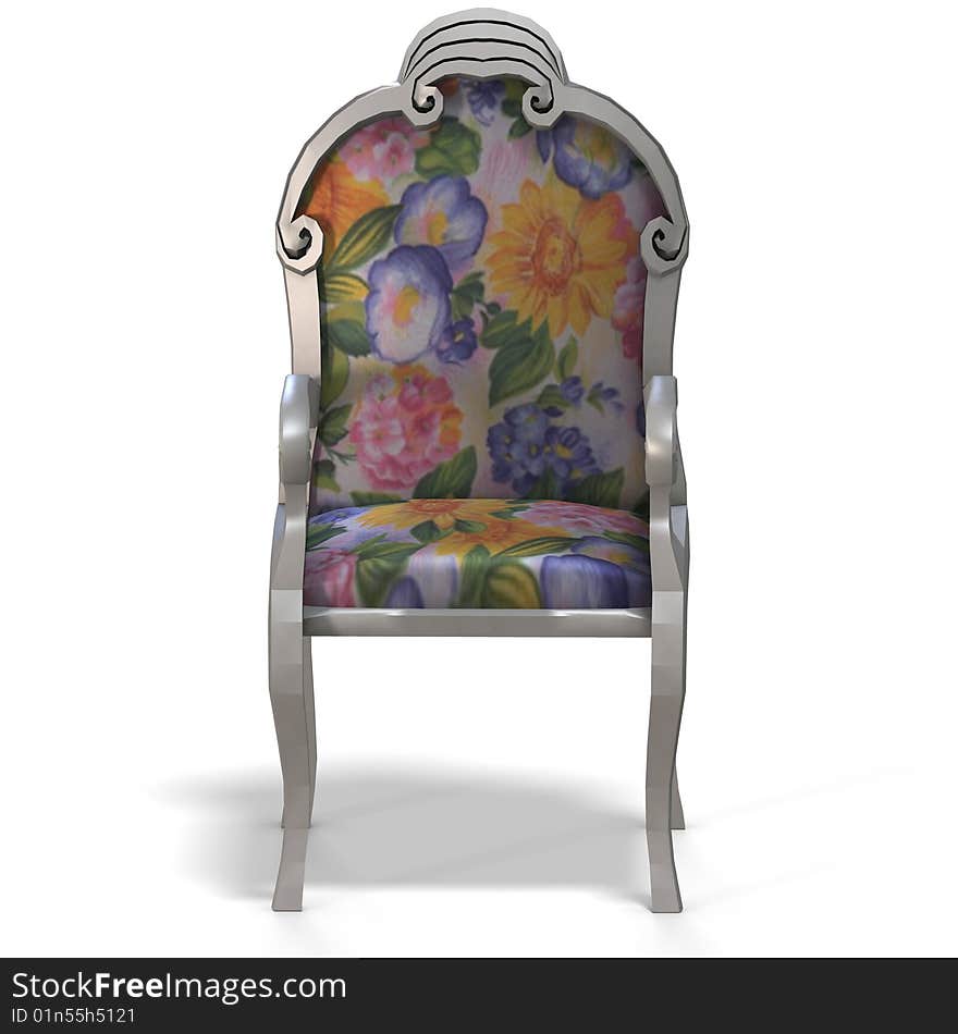 Classical chair - front view