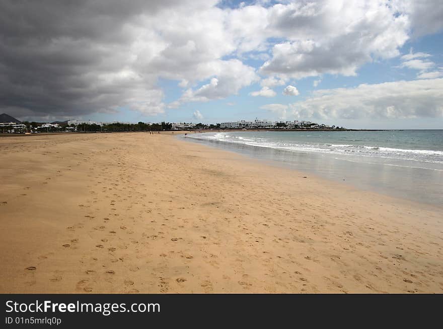 Beach in Lanzarote