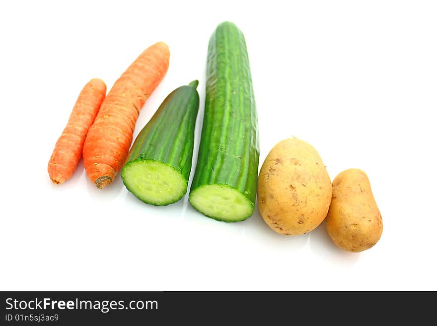 Fresh vegetables in the kitchen