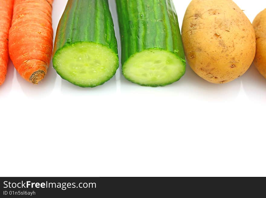 Fresh vegetables in the kitchen