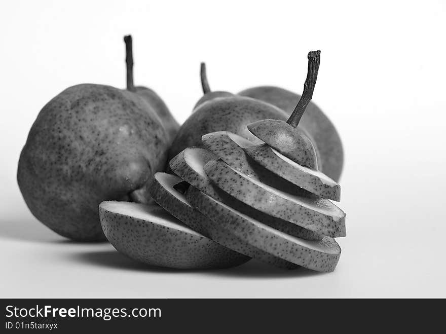 Fruit close up studio photography .