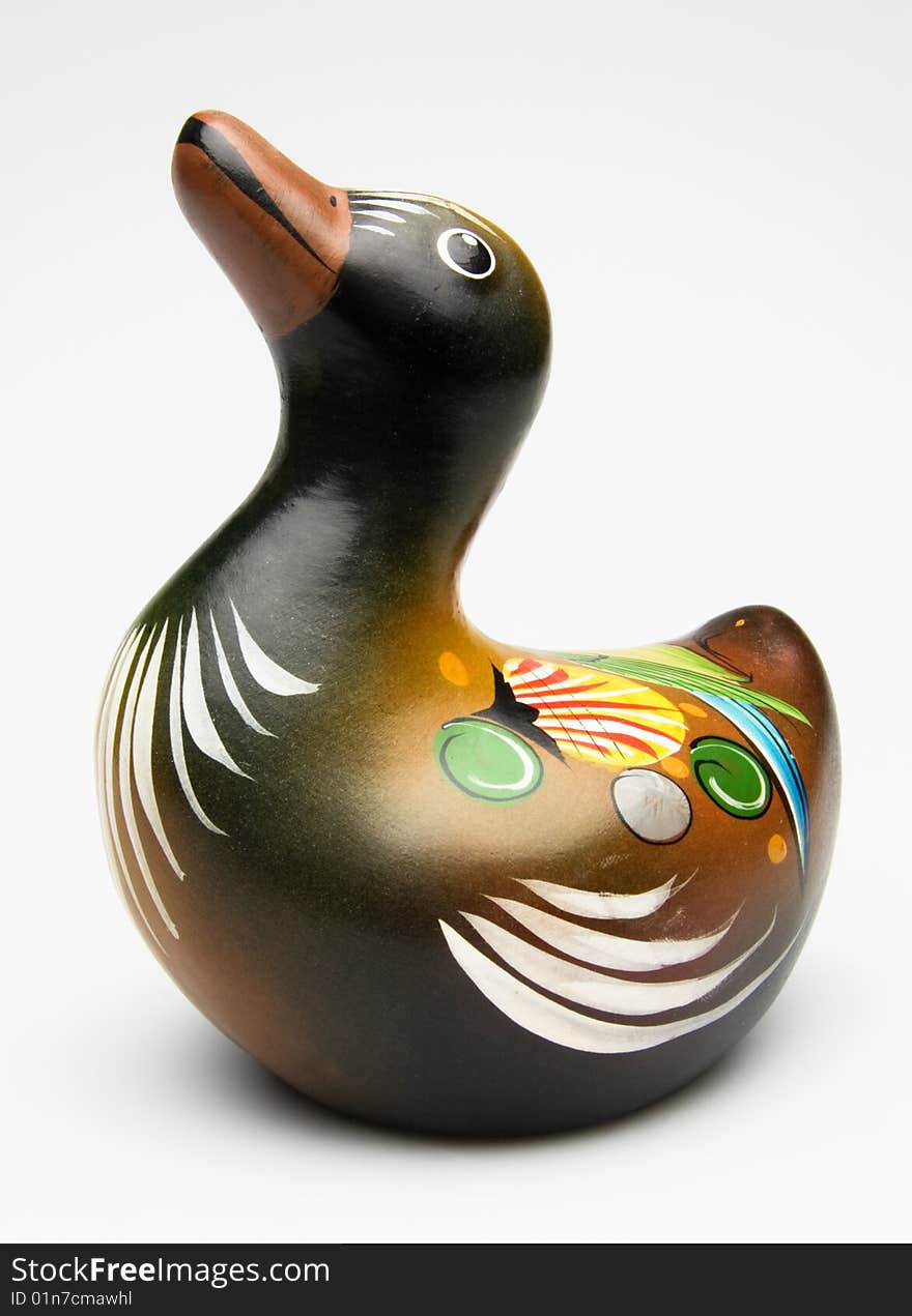 Ceramic duck