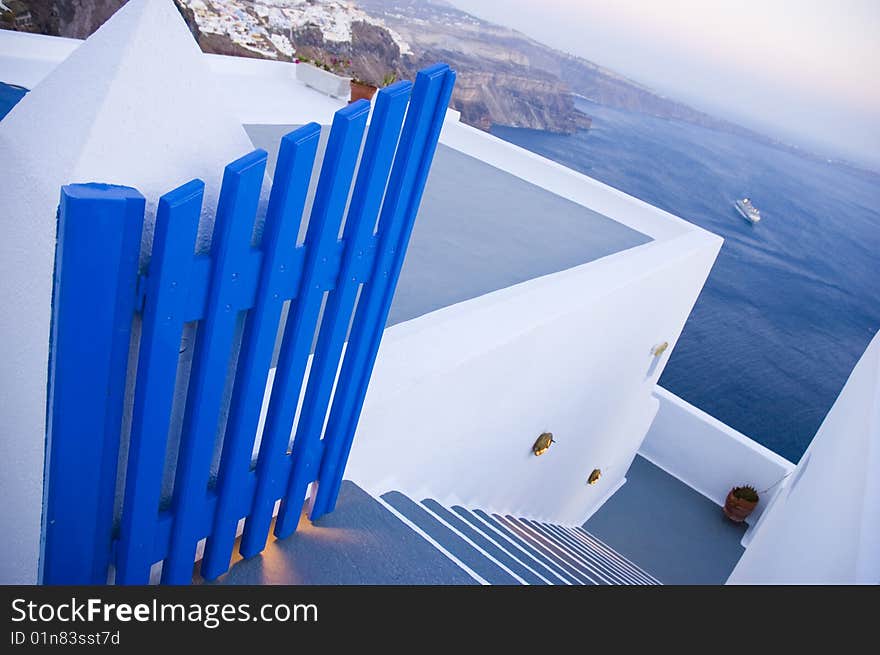 Santorini houses - Stairway to Heaven