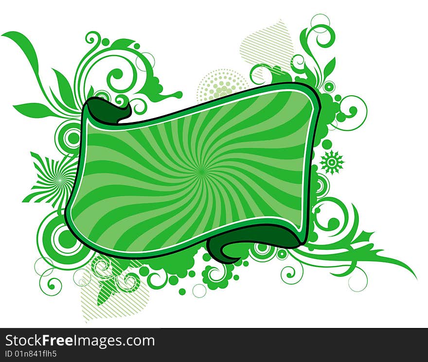 Ornament banner pattern design.created by Adobe Illustrator software.