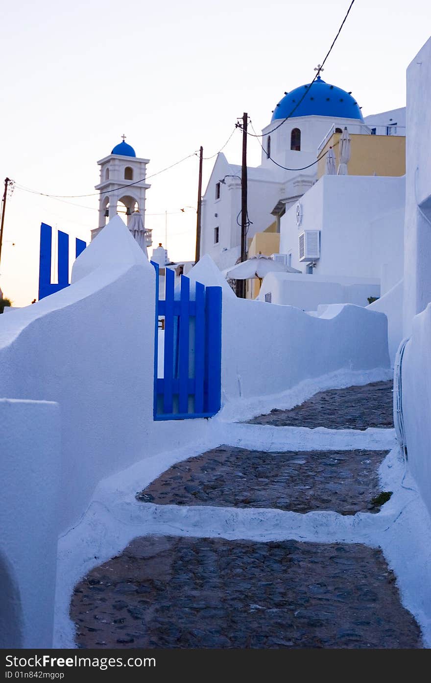 Santorini houses - Stairway to Heaven