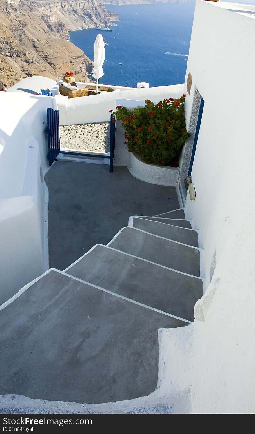 Santorini houses - Stairway to Heaven