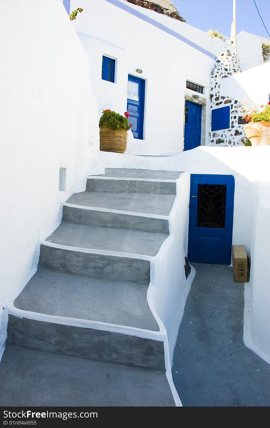 Santorini houses - Stairway to Heaven