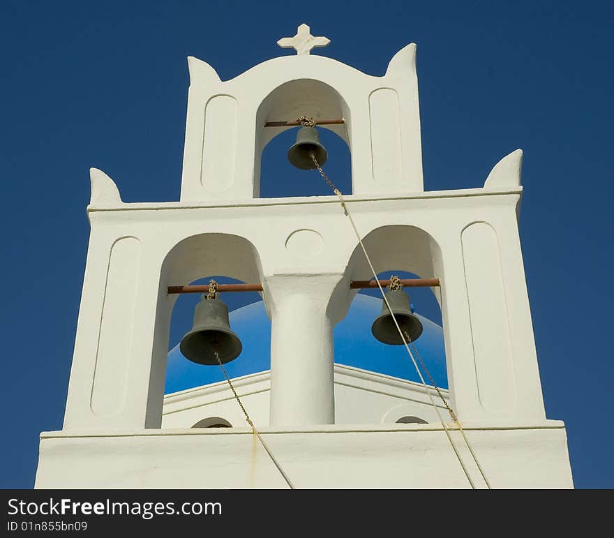 Santorini Houses - Churches