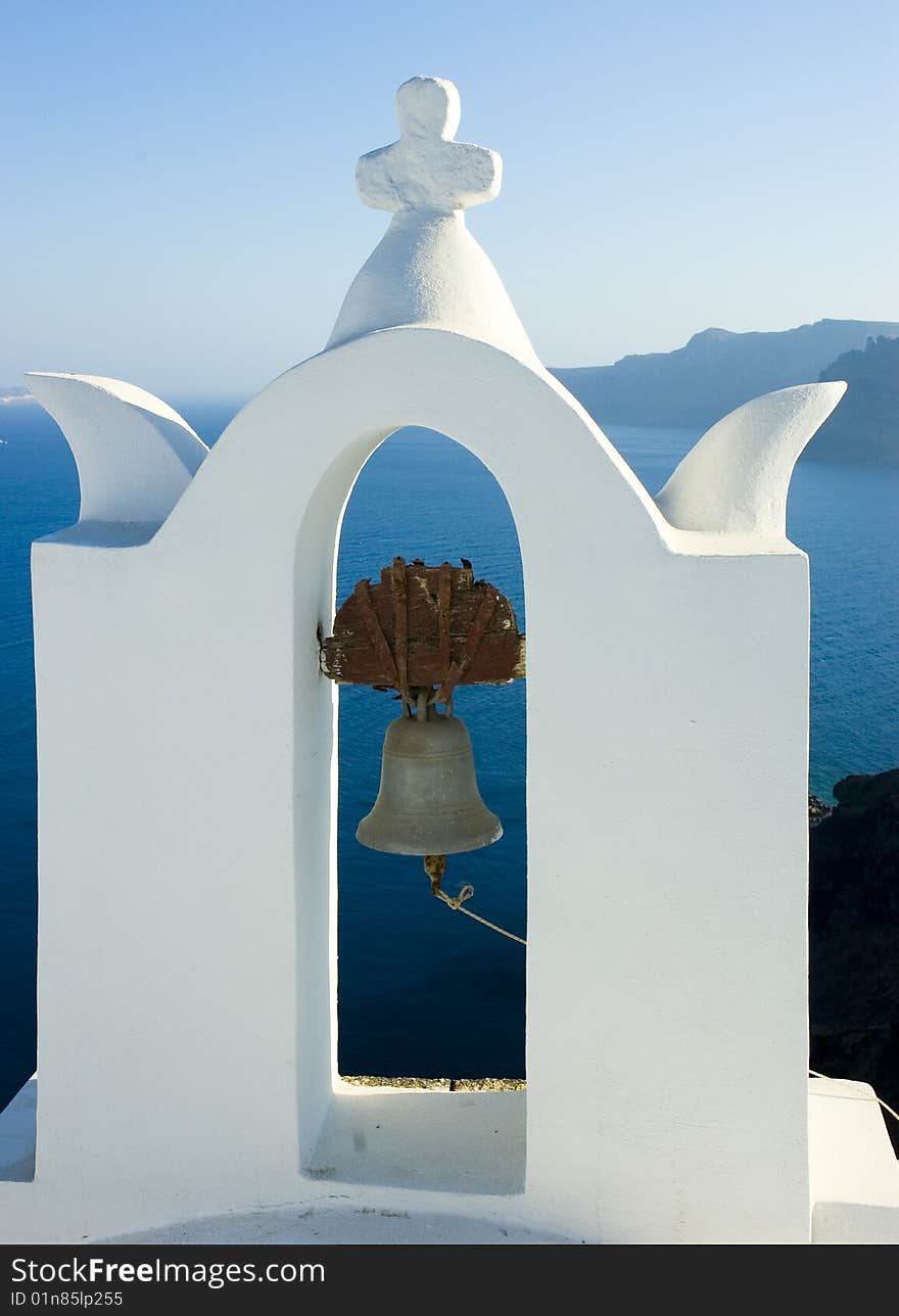 Santorini houses - Churches