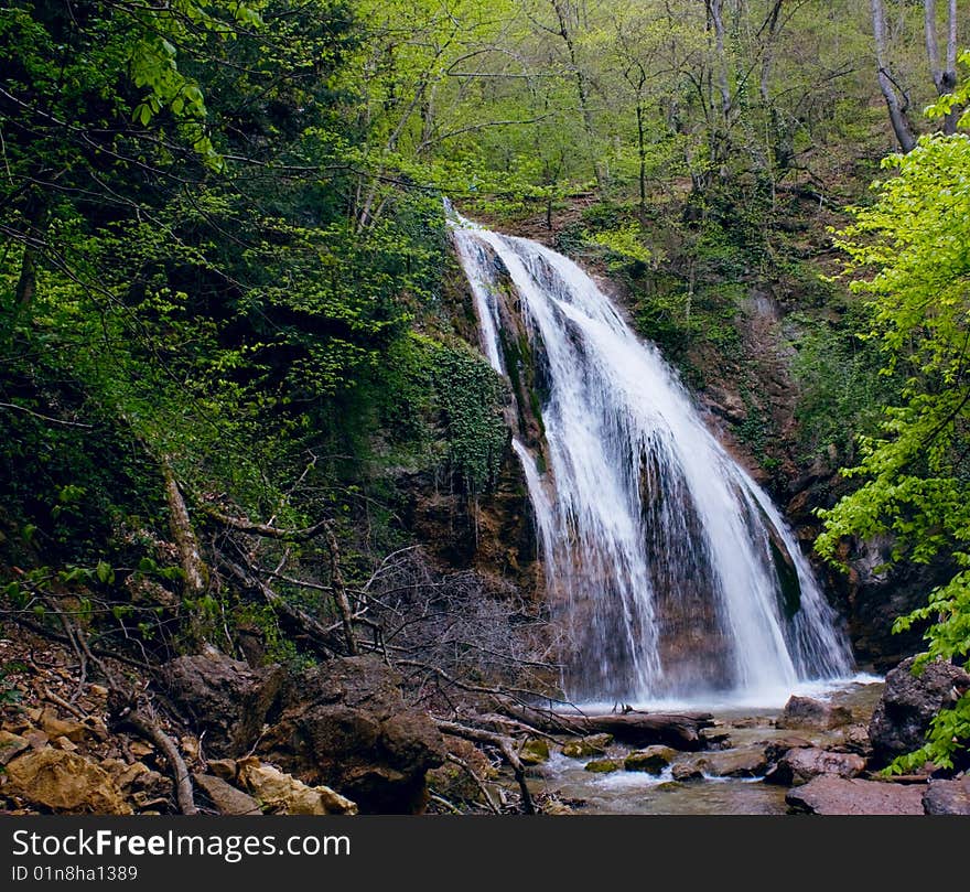 Spring Waterfall