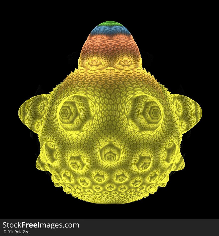 A colorful and complex abstract fractal pattern. A colorful and complex abstract fractal pattern