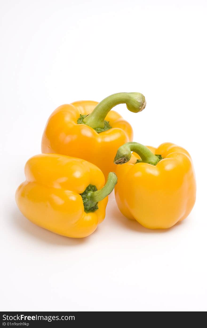 Yellow Sweet Peppers.