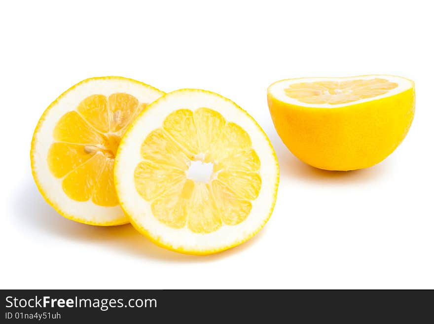 Cuted lemon