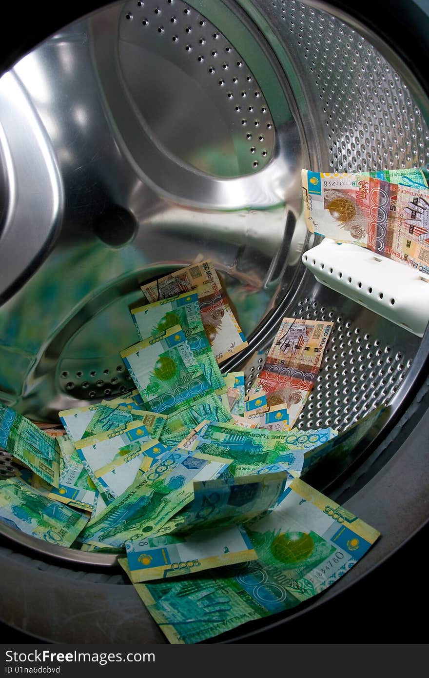 Cash washing