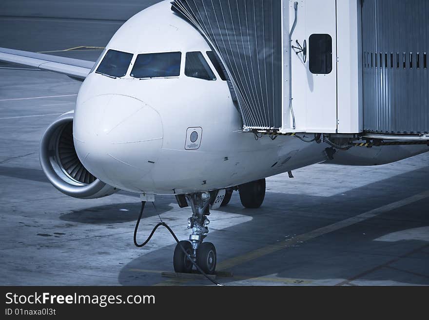 Plane At Gate