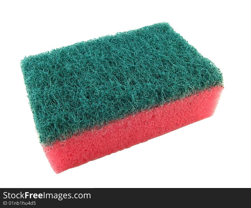 Pink Sponge for ware washing.