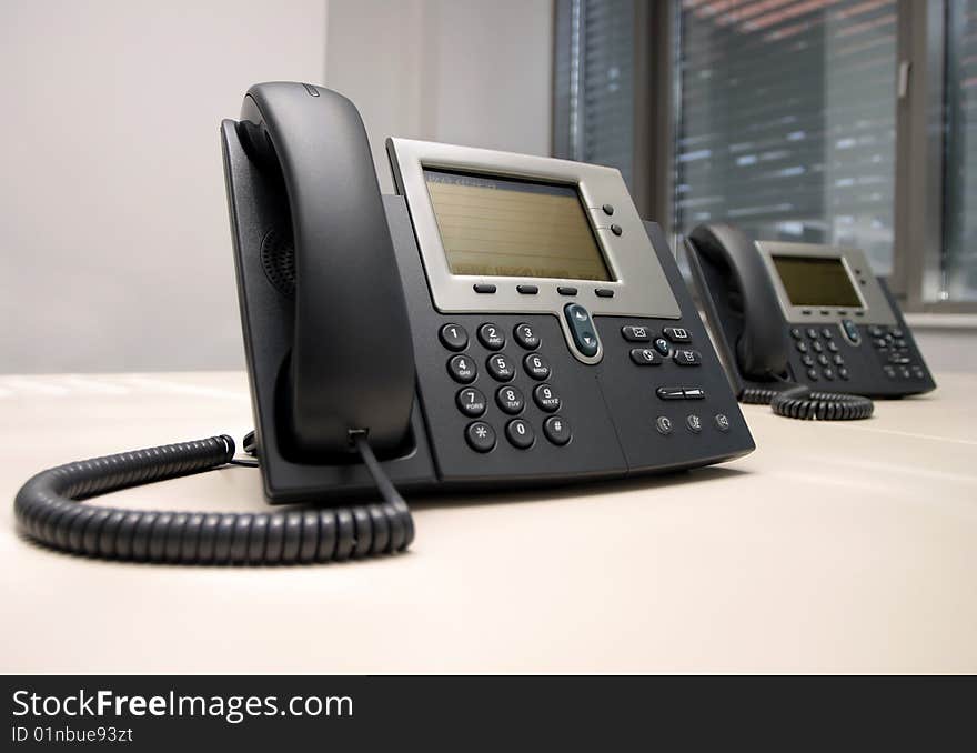 Office phones in the workplace