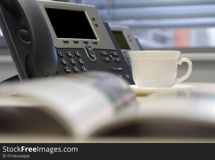 Office phones in the workplace