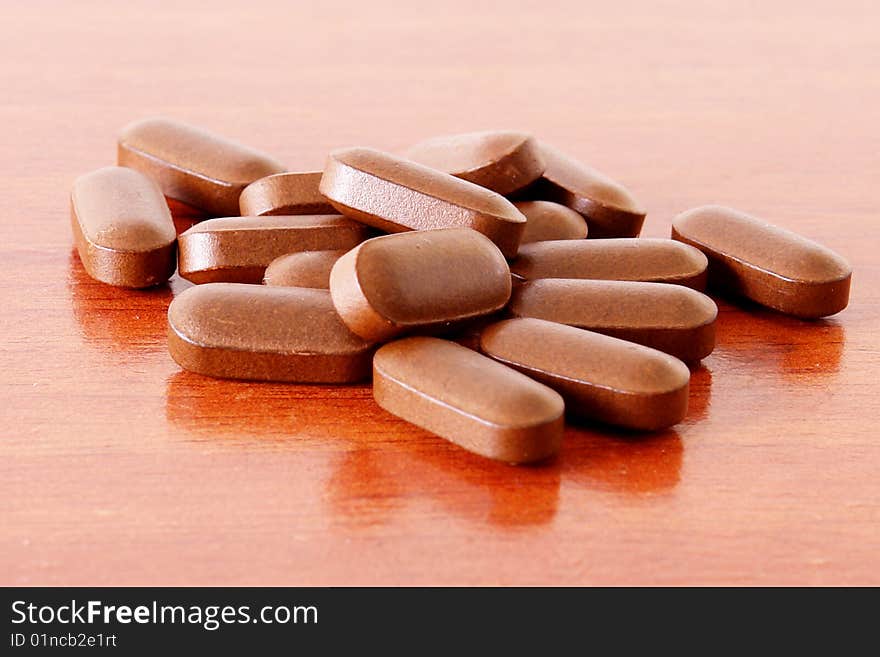 Brown pills