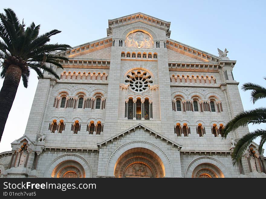 View of Catedral del Principado de Monaco