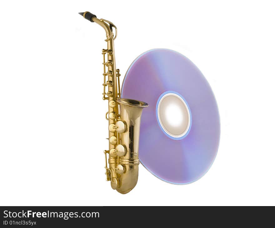 Saxophone with cd