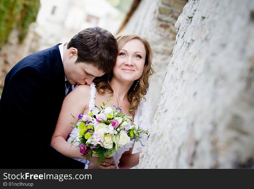 Bride and bridegroom